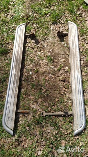 Подножки пороги hyundai tucson 2008