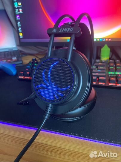 Игровые наушники с микрофоном Defender Limbo