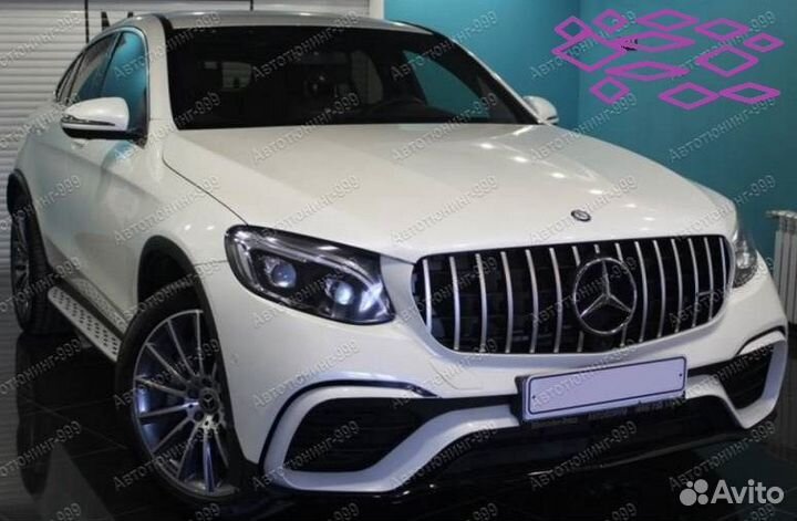 Бампер передний GLC Coupe C253 63 амг