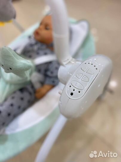 Электронные качели Star (0-9 кг) мятный