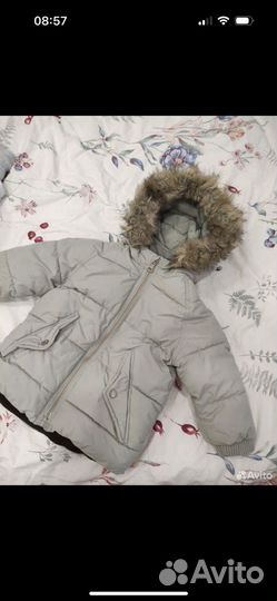 Пуховик для мальчика zara
