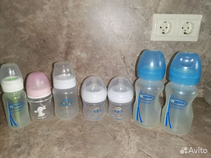 Бутылочки avent, dr. Browns, canpol babies