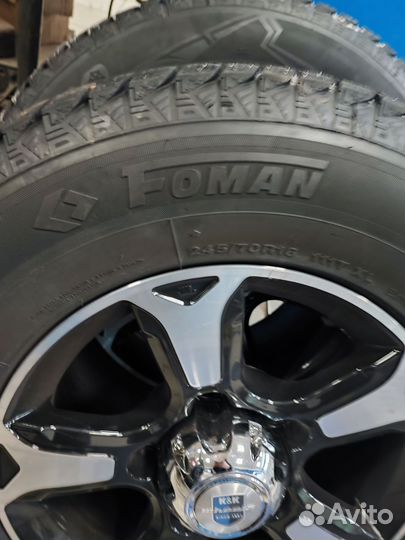 Зимняя резина 245/70 R16 + диски