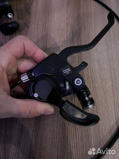 Манетки/шифтер shimano ST-EF 500- L 22.2