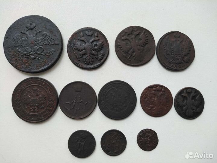 Монеты Российской Империи и ранних Советов