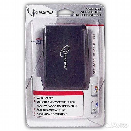 Картридер. Hub, CF, M2, XD, SmartMedia