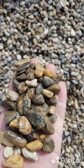 Гравий (галька речная)