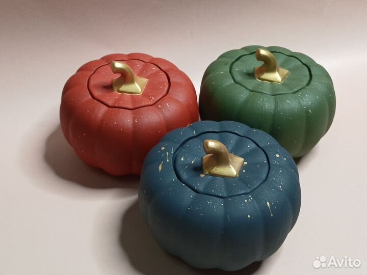 Тыквы из гипса