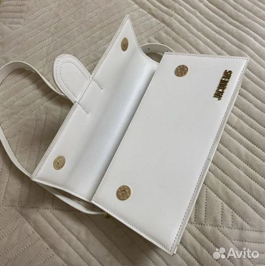 Сумка jacquemus, женская, белая