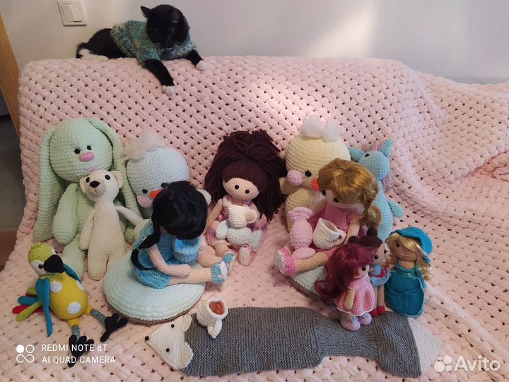 Вязаные игрушки под заказ