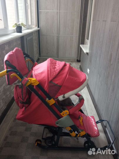 Санки коляска ника