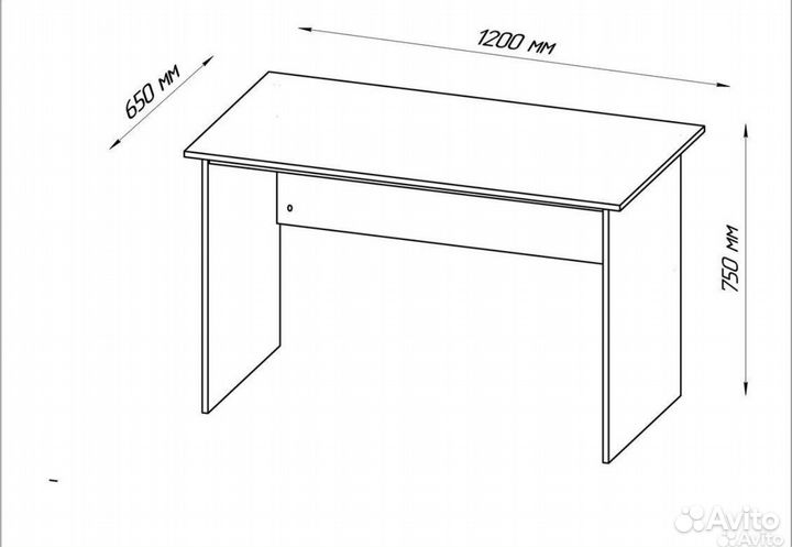 Письменный стол IKEA кастор