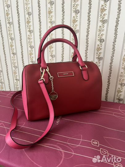 Сумка dkny красная оригинал
