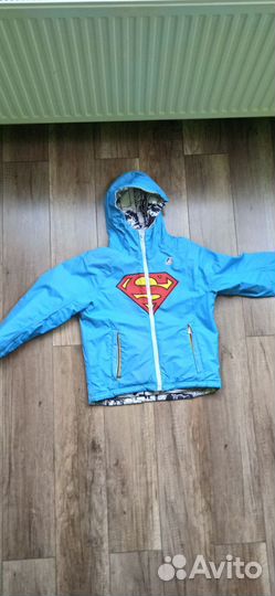 Горнолыжная куртка детская двухсторонняя