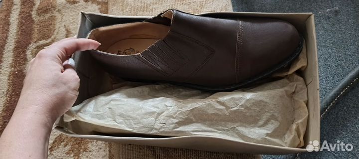 Ботинки мужские цебо винтаж новые