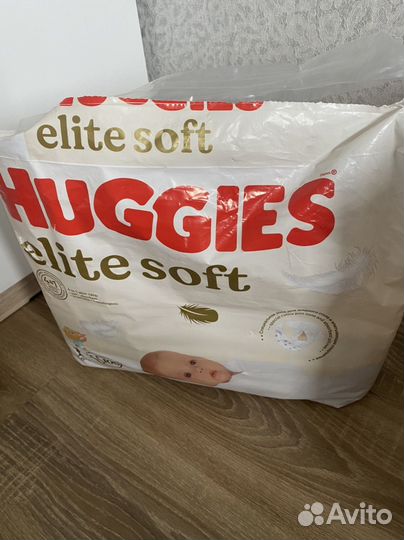 Подгузники huggies elite soft 1 и Nishoomi