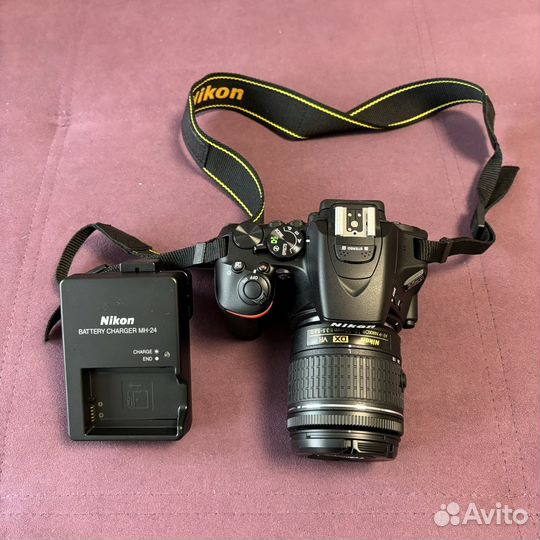 Зеркальный фотоаппарат Nikon D5600 kit 18-55 VR