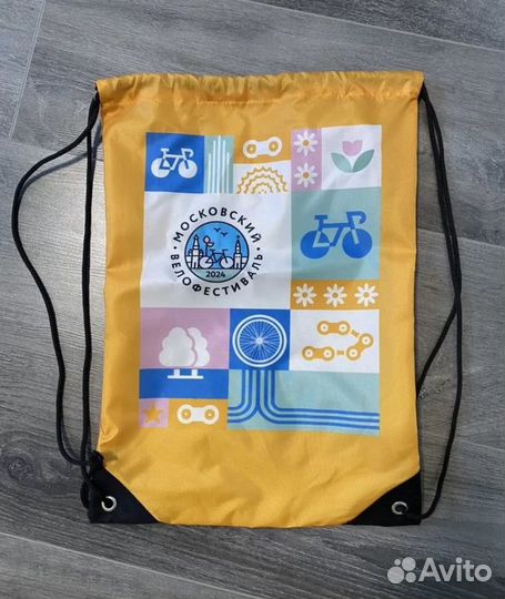 Сумка Мешок для обуви Велофестиваль