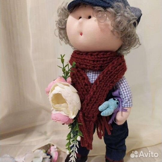 Интерьерная кукла ручной работы