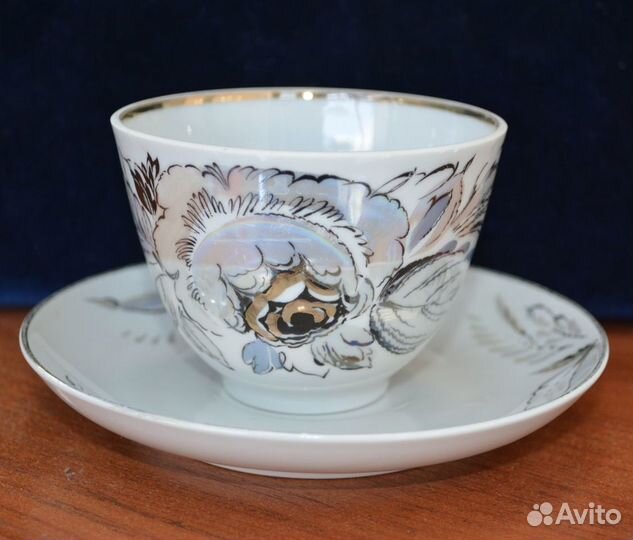 Чайная пара. фарфор. лфз (1)
