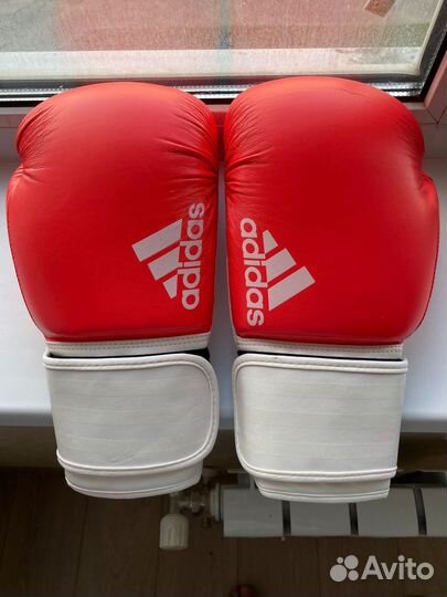 Боксерские перчатки 12 oz adidas hybrid 100