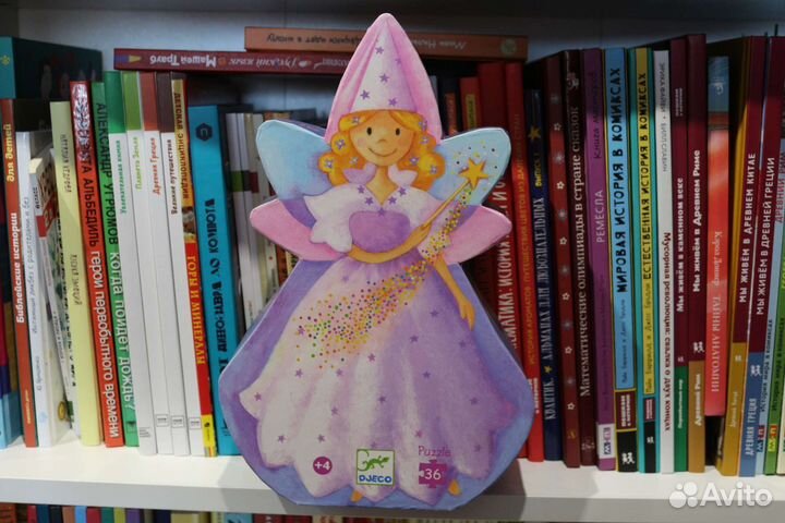 Пазл djeco, Фея и единорог, 36 элементов