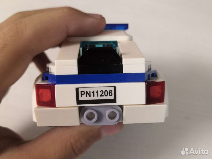 Лего полицейская машинка