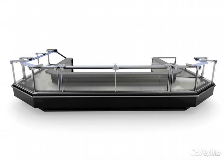 Витрина холодильная Rimo Cube Black 1800