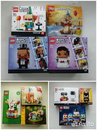 Lego BrickHeadz Disney/ Minecraft/DC и др