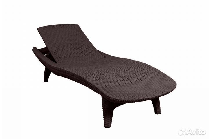 Keter Keter, Европа Шезлонг Pacific, коричневый