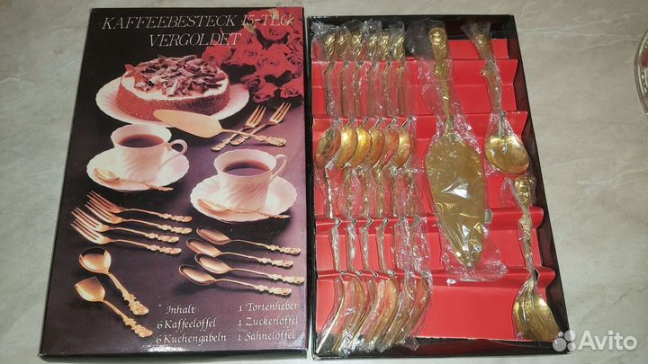 Набор столовых приборов для десерта