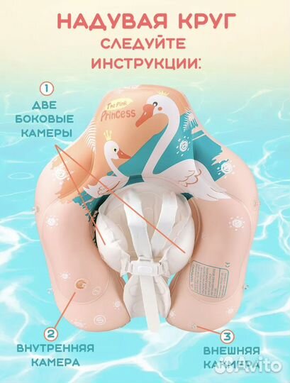 Круг для плавания