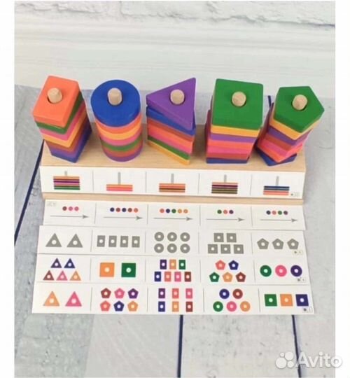 Сортер по методике Монтессори