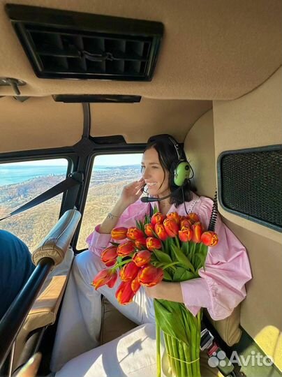 Воздушные прогулки на вертолете в Сочи