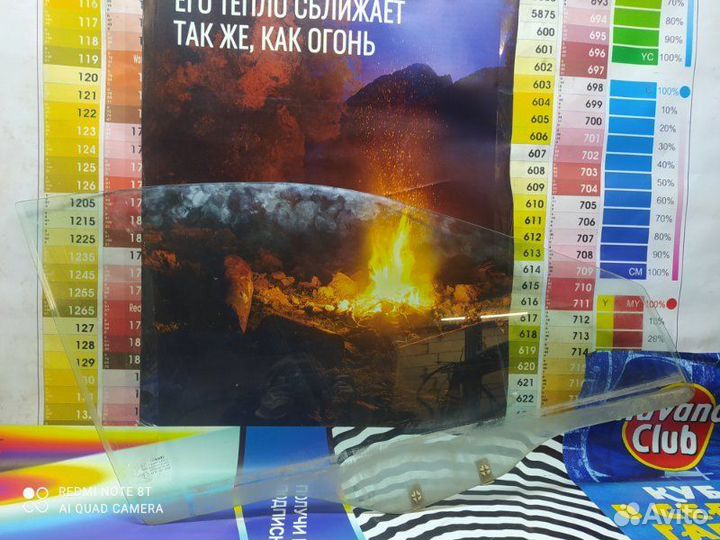 Стекло двери переднее правое Mitsubishi Lancer