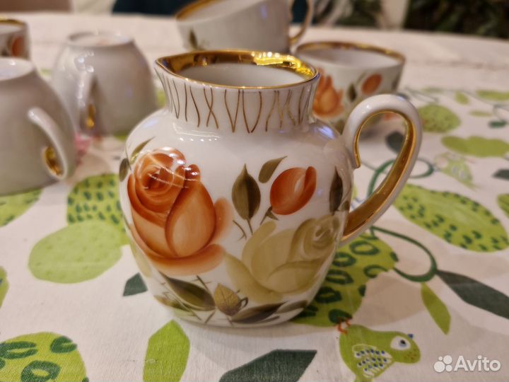 Лфз букет чайных роз остатки сервиза