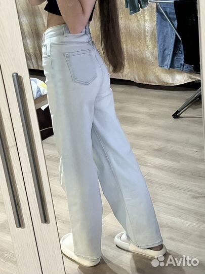 Джинсы женские широкие 42-44