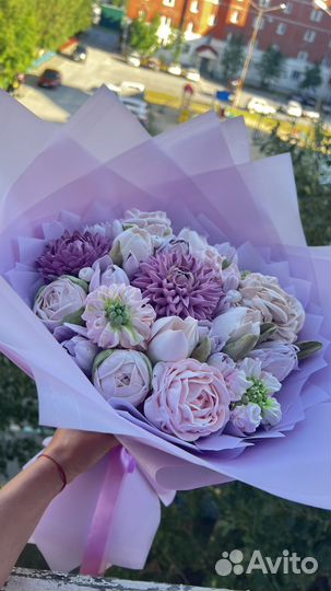 Съедобные букеты из зефира