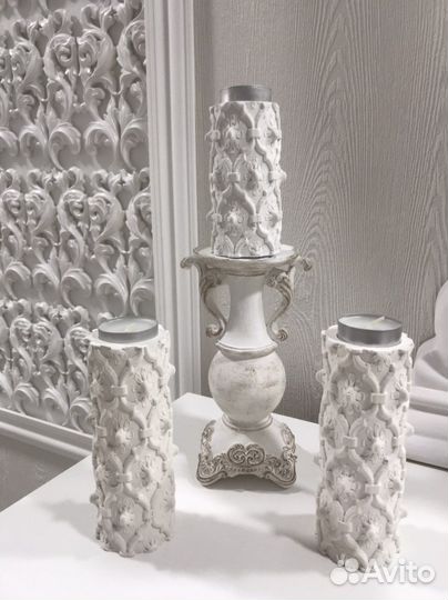 Подсвечник с чайной свечой