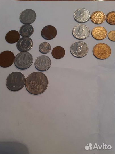 Монеты Советы разные 1к,2,к3к,5к,10к,15к,20к,50к,и
