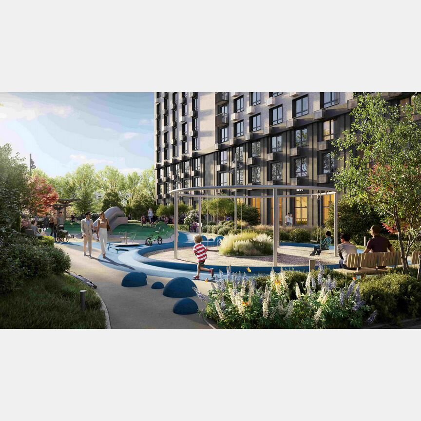 1-к. квартира, 39,4 м², 8/25 эт.