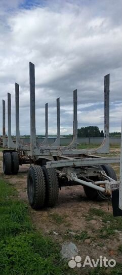 Прицеп лесовоз (сортиментовоз) МАЗ 83781, 2012