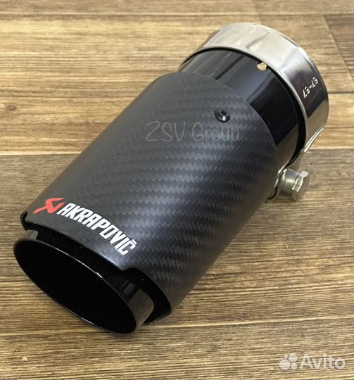 Насадка глушителя Akrapoviс 67-76