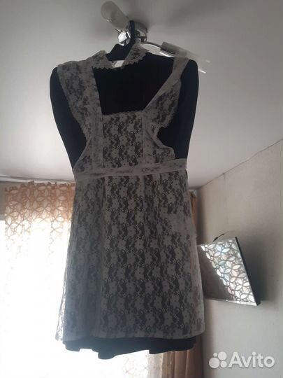 Школьный фартук и платье