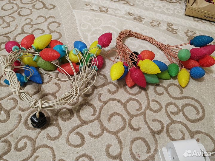 Гирлянда СССР Шишки г. Харьков