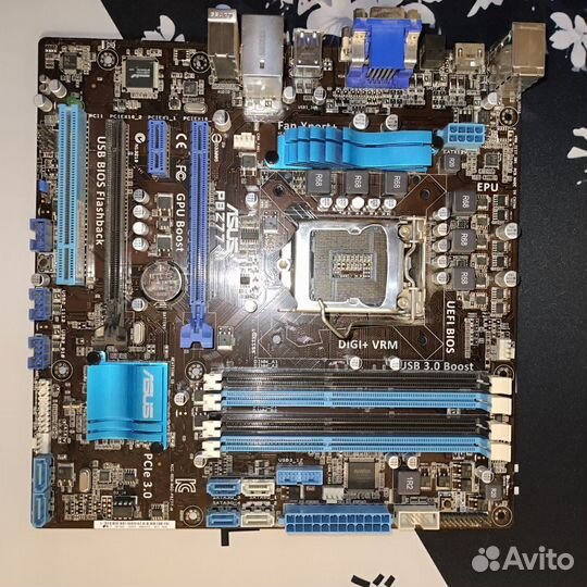 Материнская плата - asus P8Z77-M