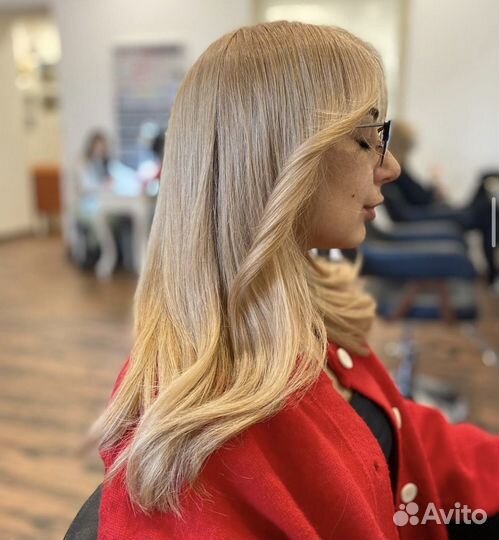 Модель на сложное окрашивание волос