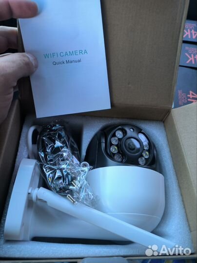 Камера видеонаблюдения wifi icsee Full HD уличная