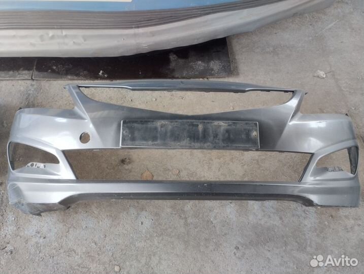 Бампер передний Hyundai Solaris 2014
