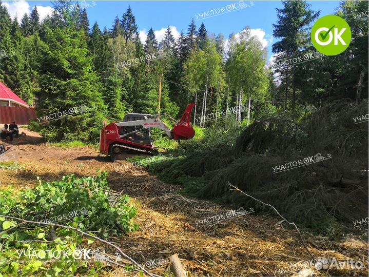 Аренда измельчитель веток, земляные работы